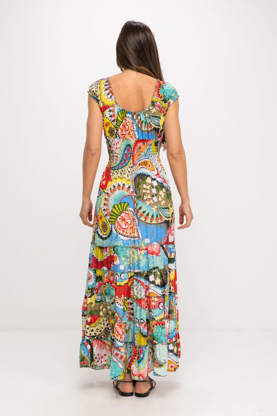 Peace&love By Calao VESTIDO LARGO ESTAMPADO