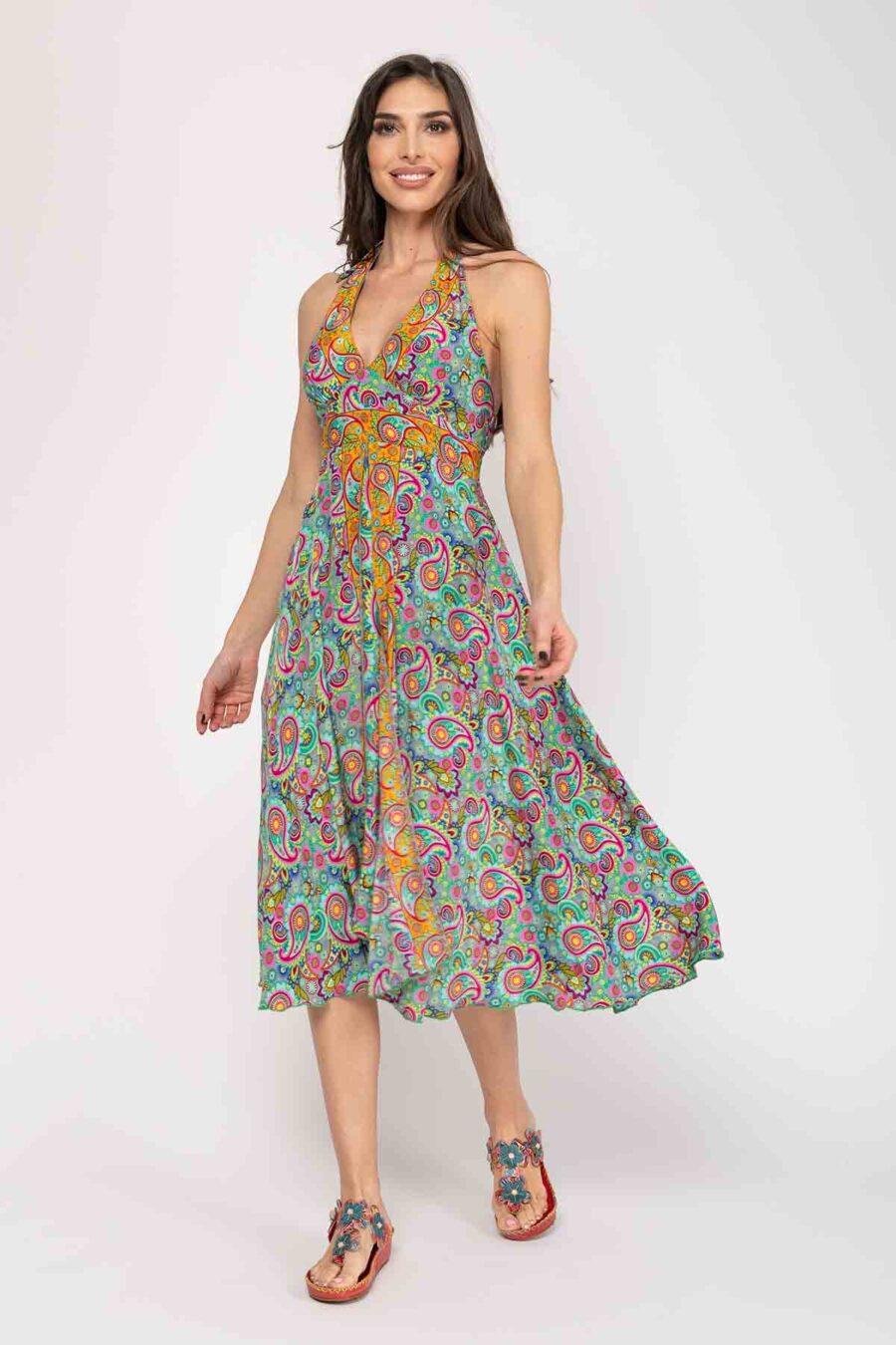 Peace&love By Calao VESTIDO LARGO ESTAMPADO