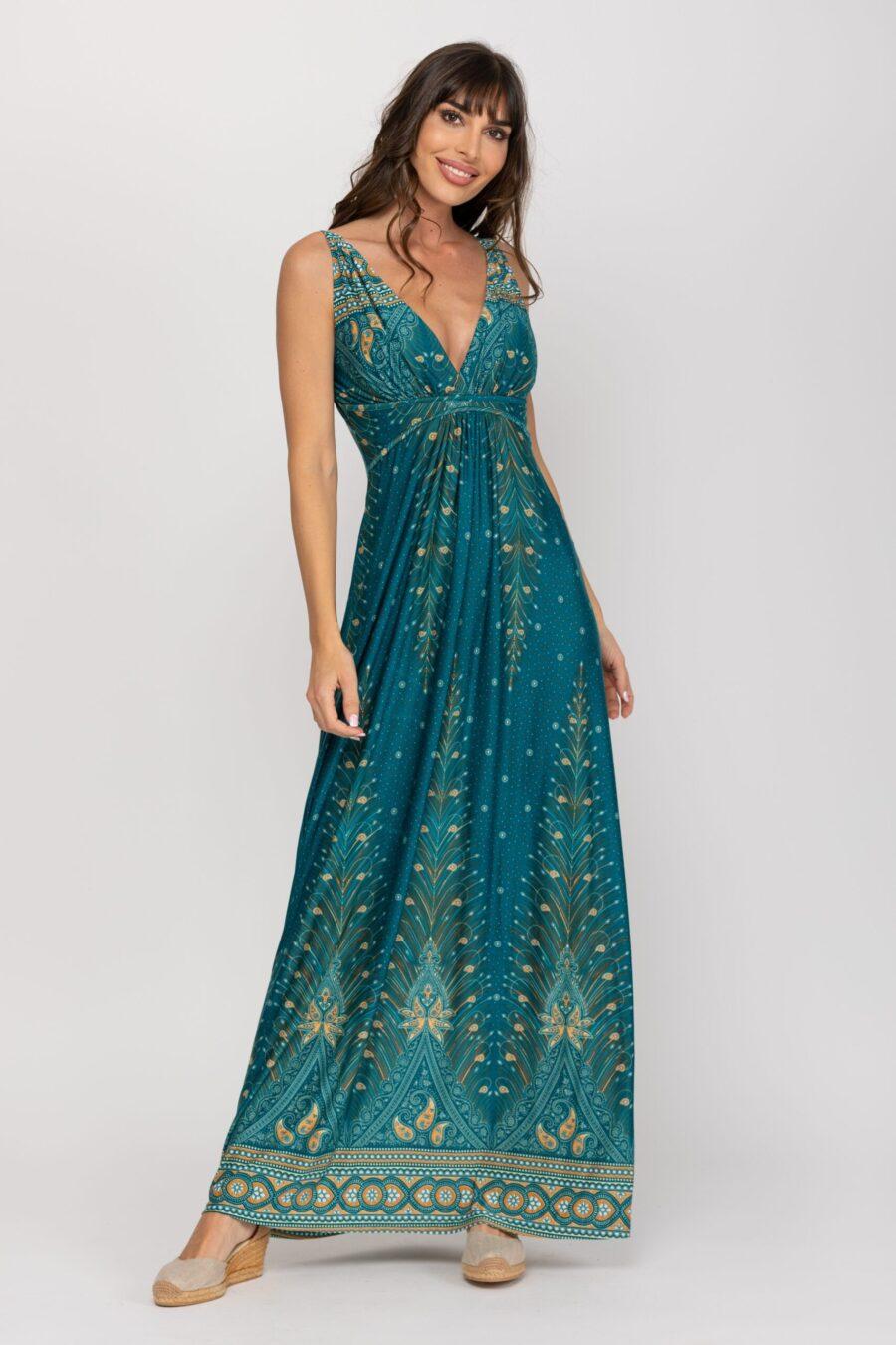 peace&love by calao VESTIDO LARGO ESTAMPADO