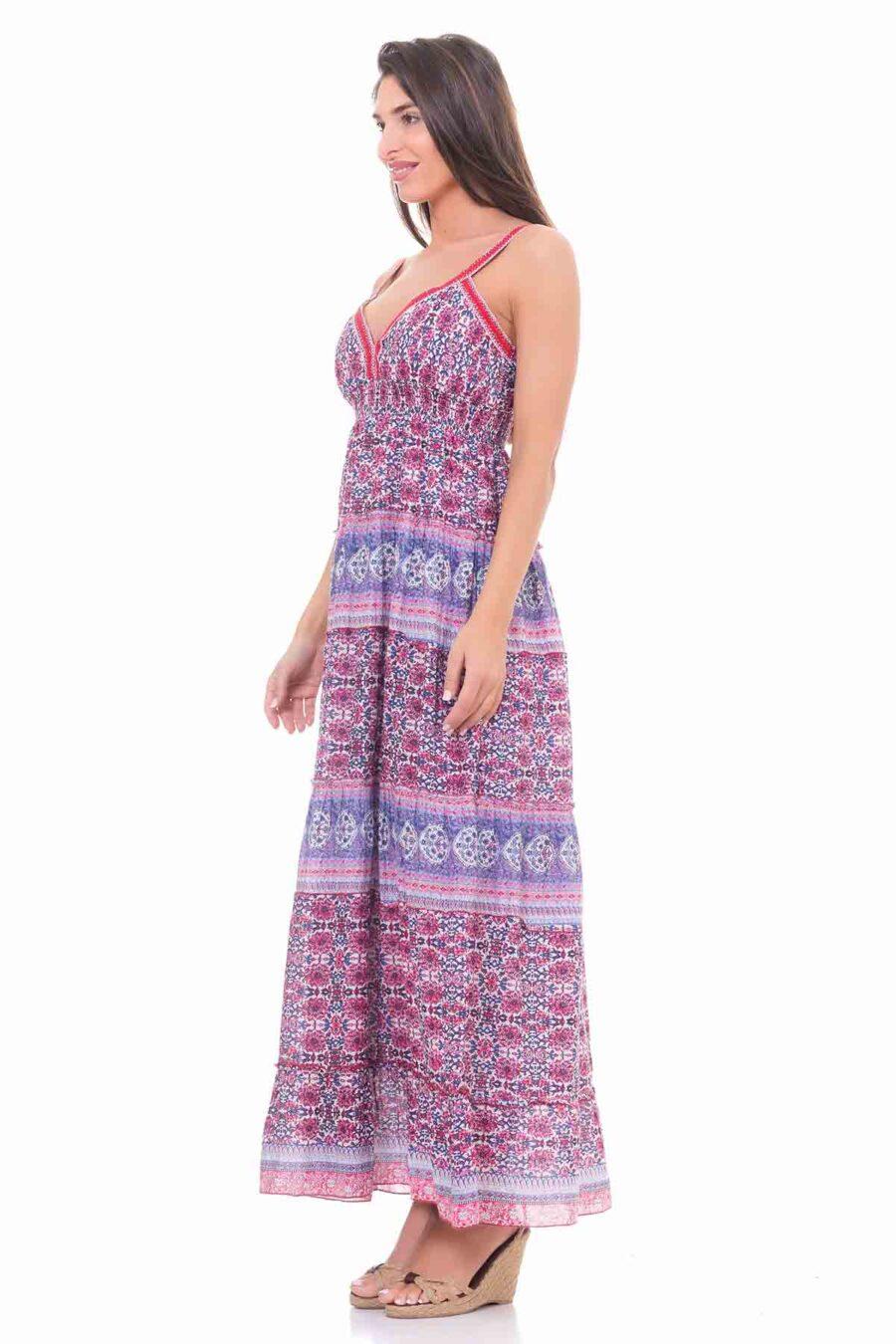 Peace&love By Calao VESTIDO LARGO ESTAMPADO