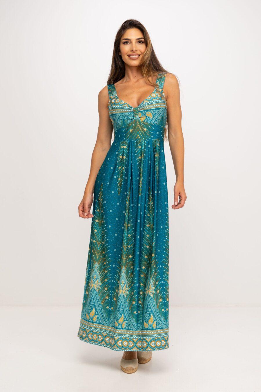 Peace&love By Calao VESTIDO LARGO ESTAMPADO