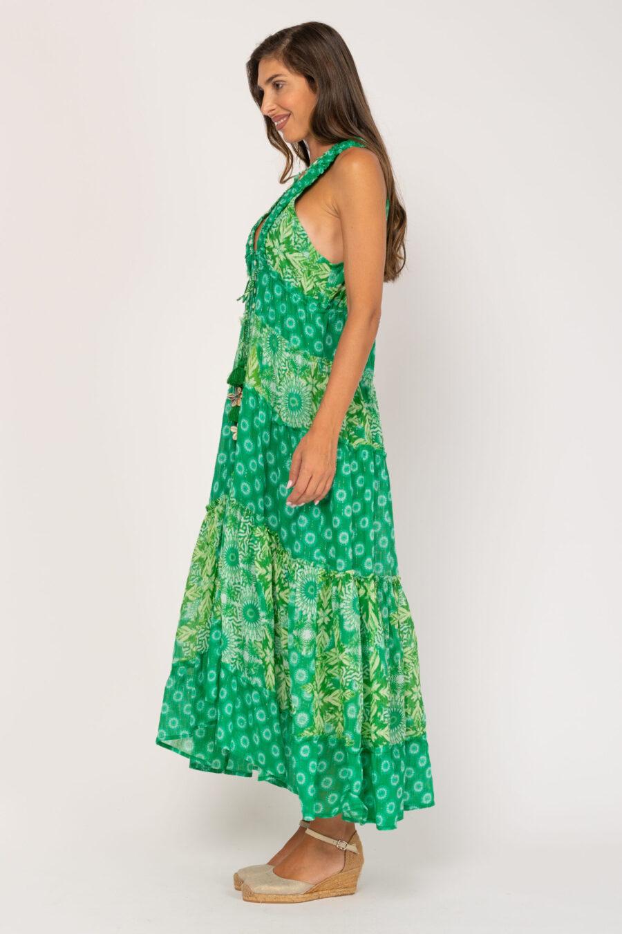 Peace&love By Calao VESTIDO LARGO ESTAMPADO