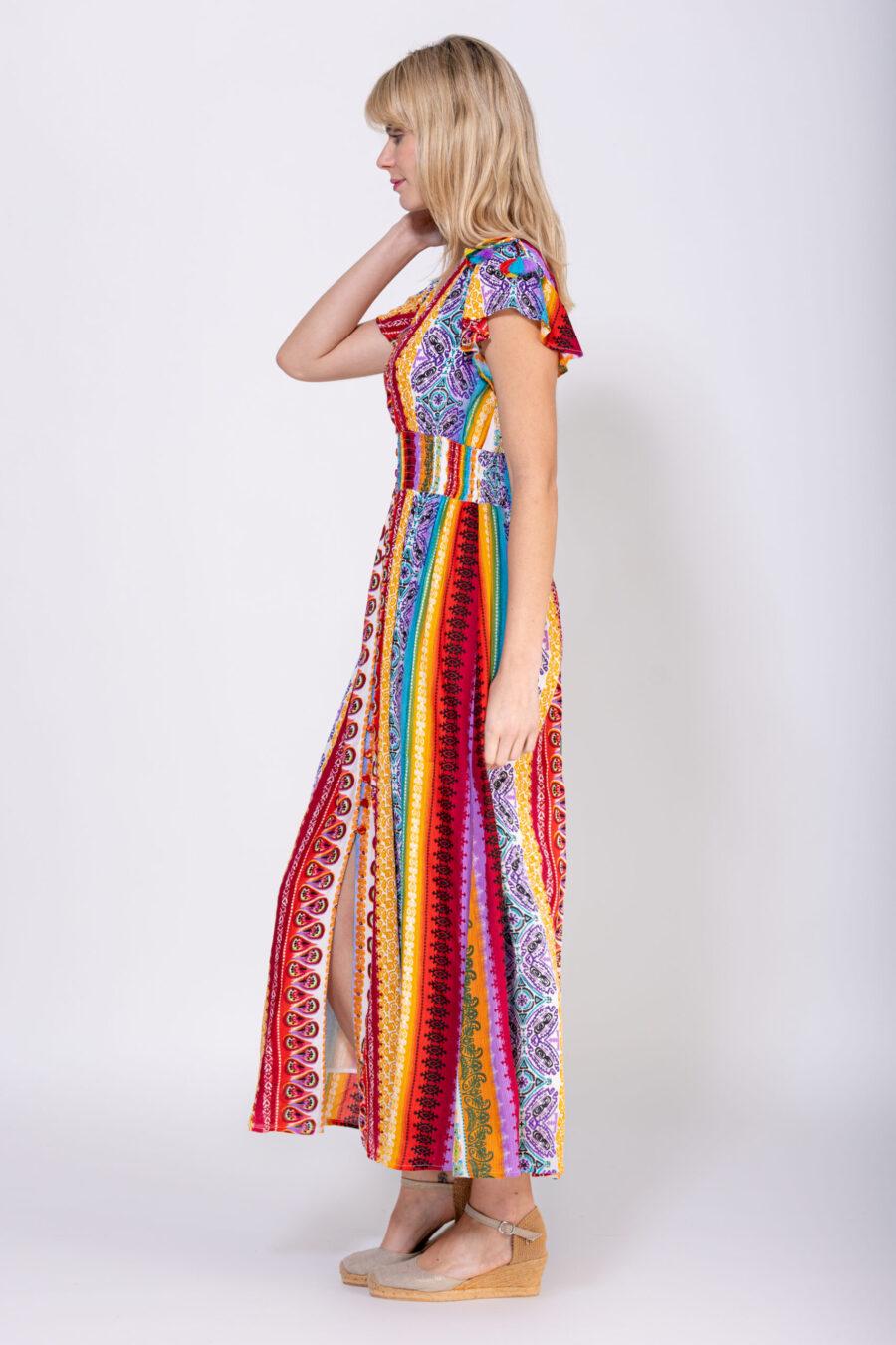 Peace&love By Calao VESTIDO LARGO ESTAMPADO