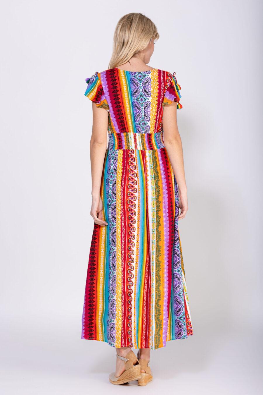 Peace&love By Calao VESTIDO LARGO ESTAMPADO