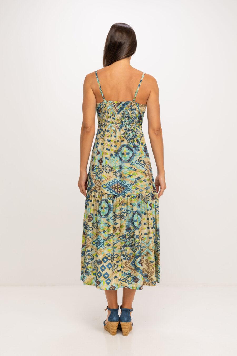 Peace&love By Calao VESTIDO LARGO ESTAMPADO