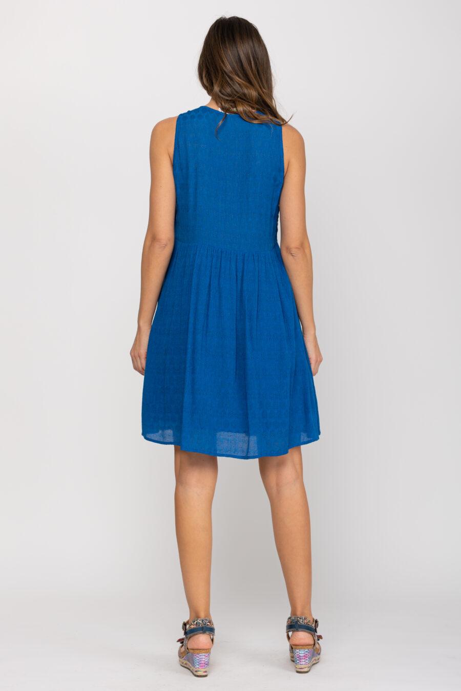 Peace&love By Calao VESTIDO LISO BORDADO