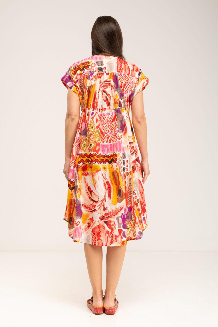 Peace&love By Calao VESTIDO LISO BORDADO