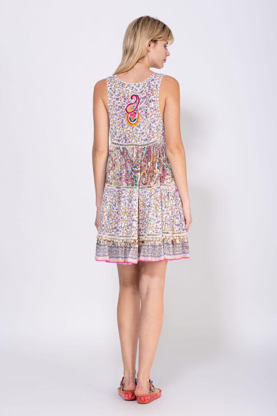 Peace&love By Calao VESTIDO MINI ESCOTE EN V