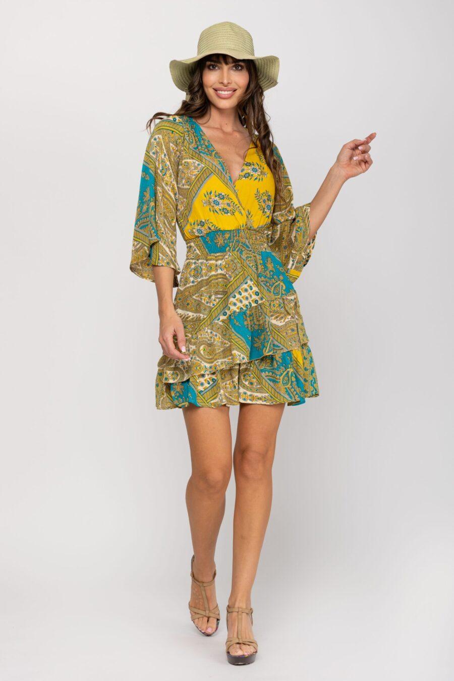 Peace&love By Calao VESTIDO MINI ESTAMPADO