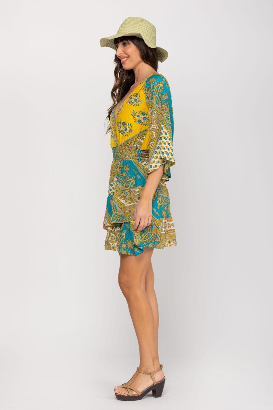 Peace&love By Calao VESTIDO MINI ESTAMPADO