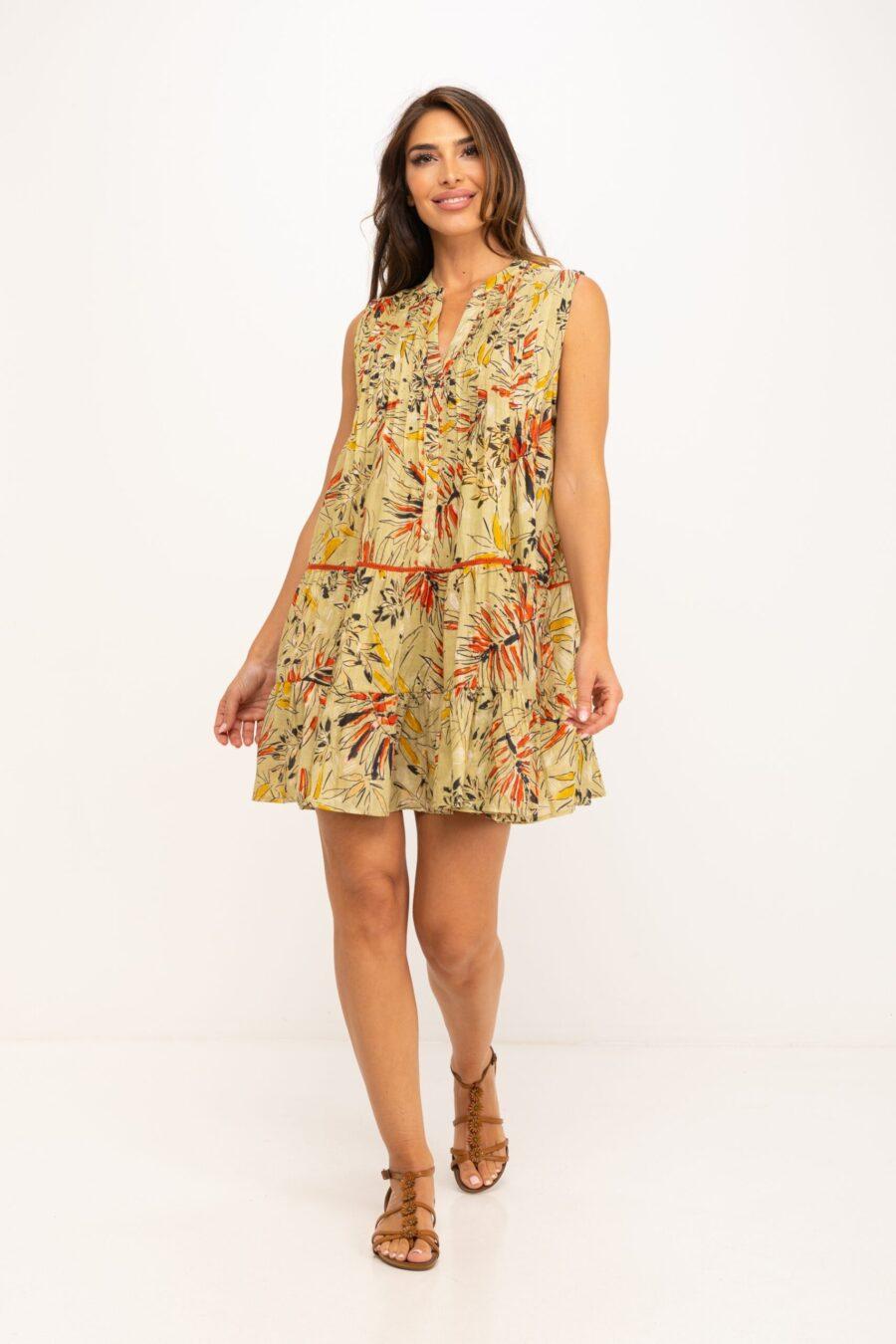 Peace&love By Calao VESTIDO MINI ESTAMPADO