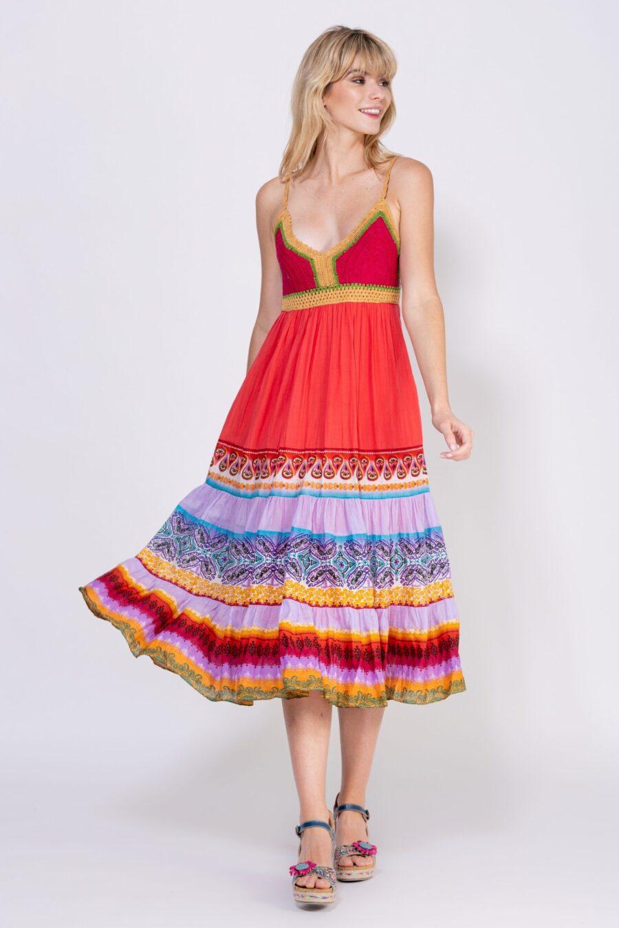 Peace&love By Calao VESTIDO TIRANTES ESPAQUETI