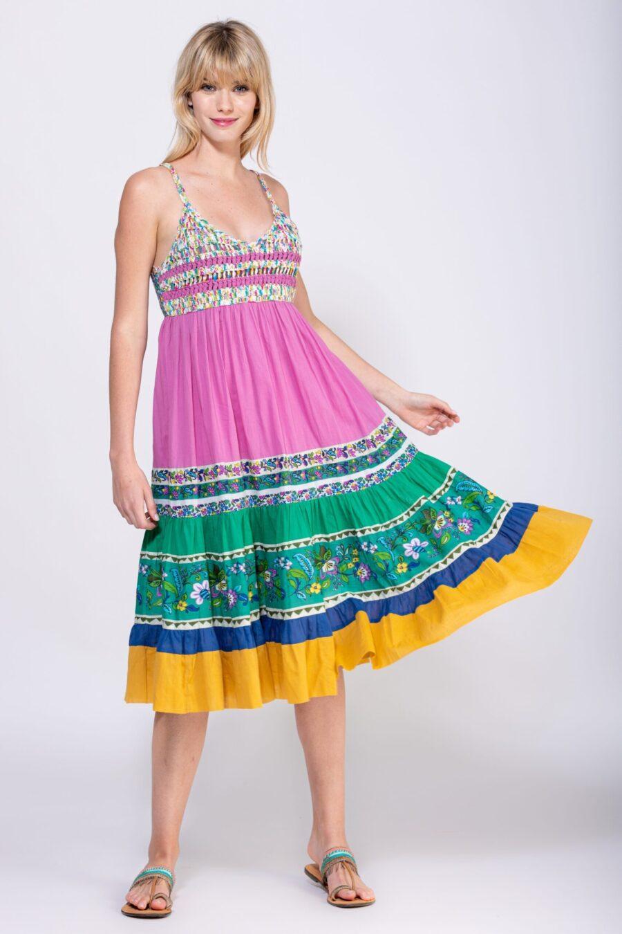 Peace&love By Calao VESTIDO TIRANTES ESPAQUETI