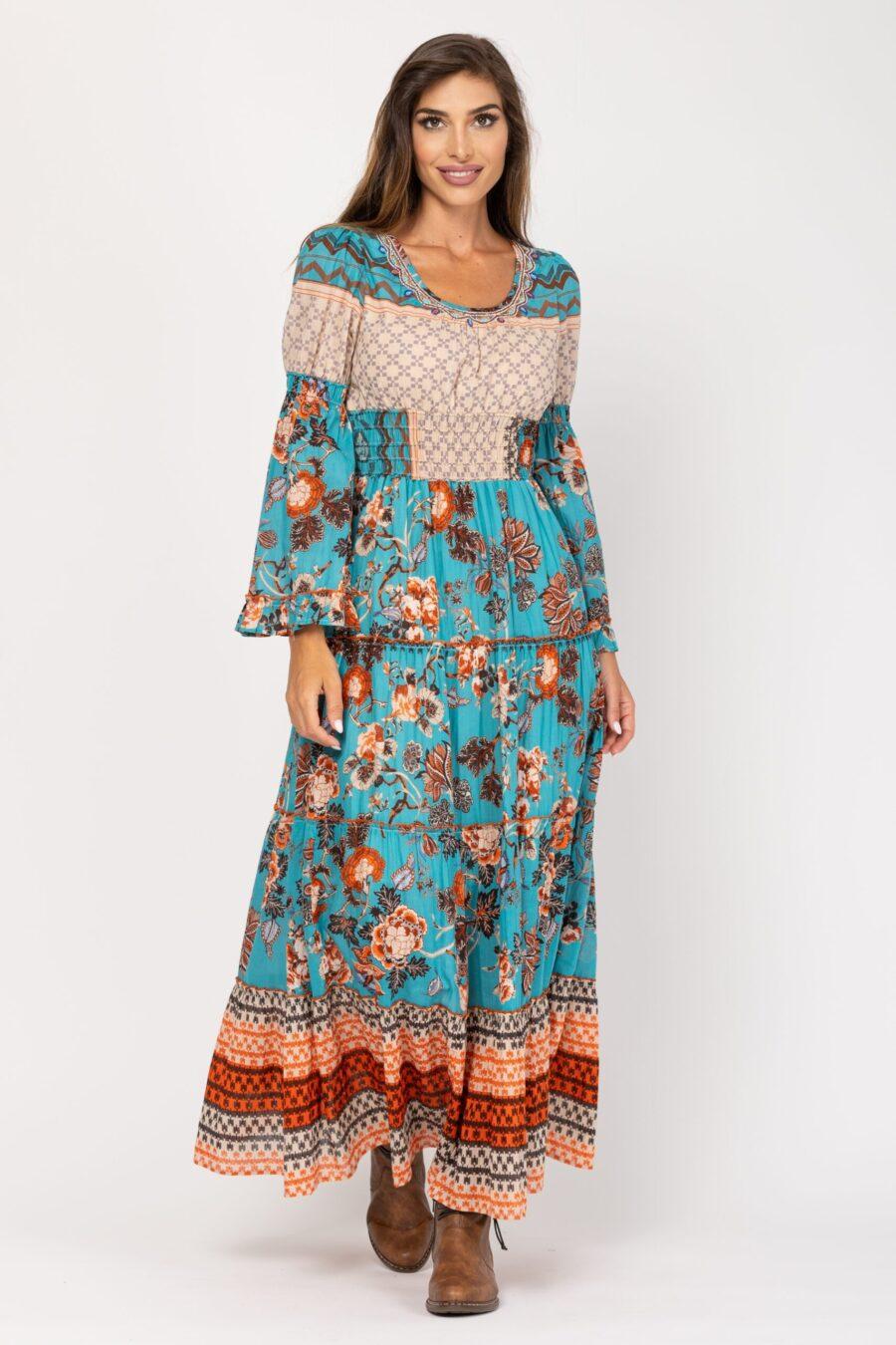 peace&love by calao VESTIDO CON DIFERENTES ESTAMPADOS PR8128V