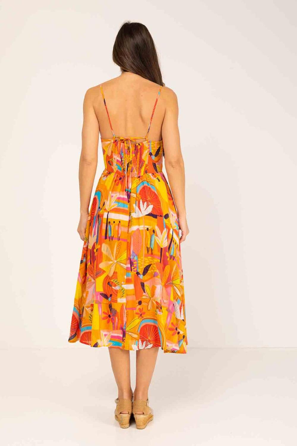 Peace&love By Calao VESTIDO CON LARGO POR DEBAJO DE RODILLA