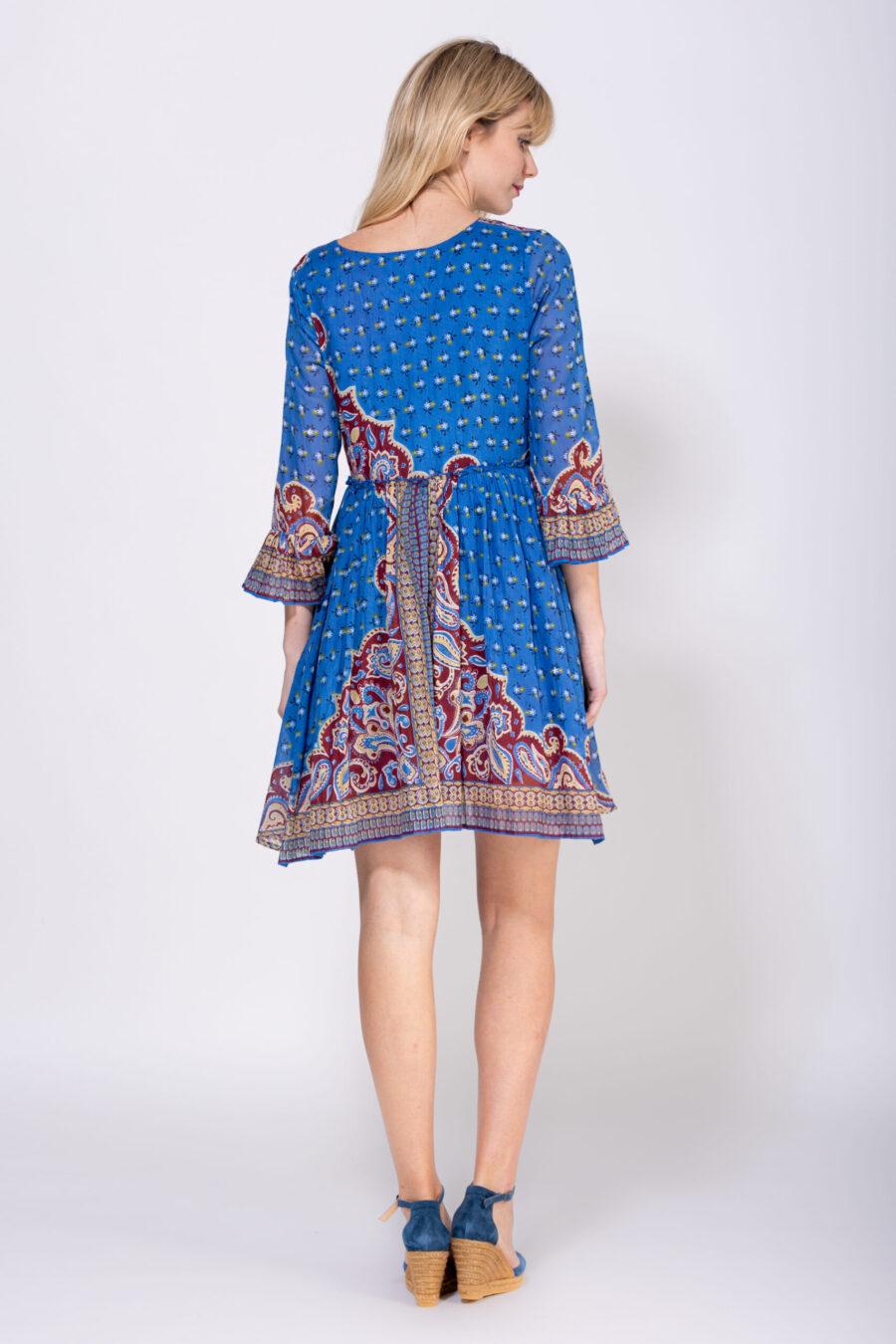 Peace&love By Calao VESTIDO CORTO ESTAMPADO CACHEMIRE