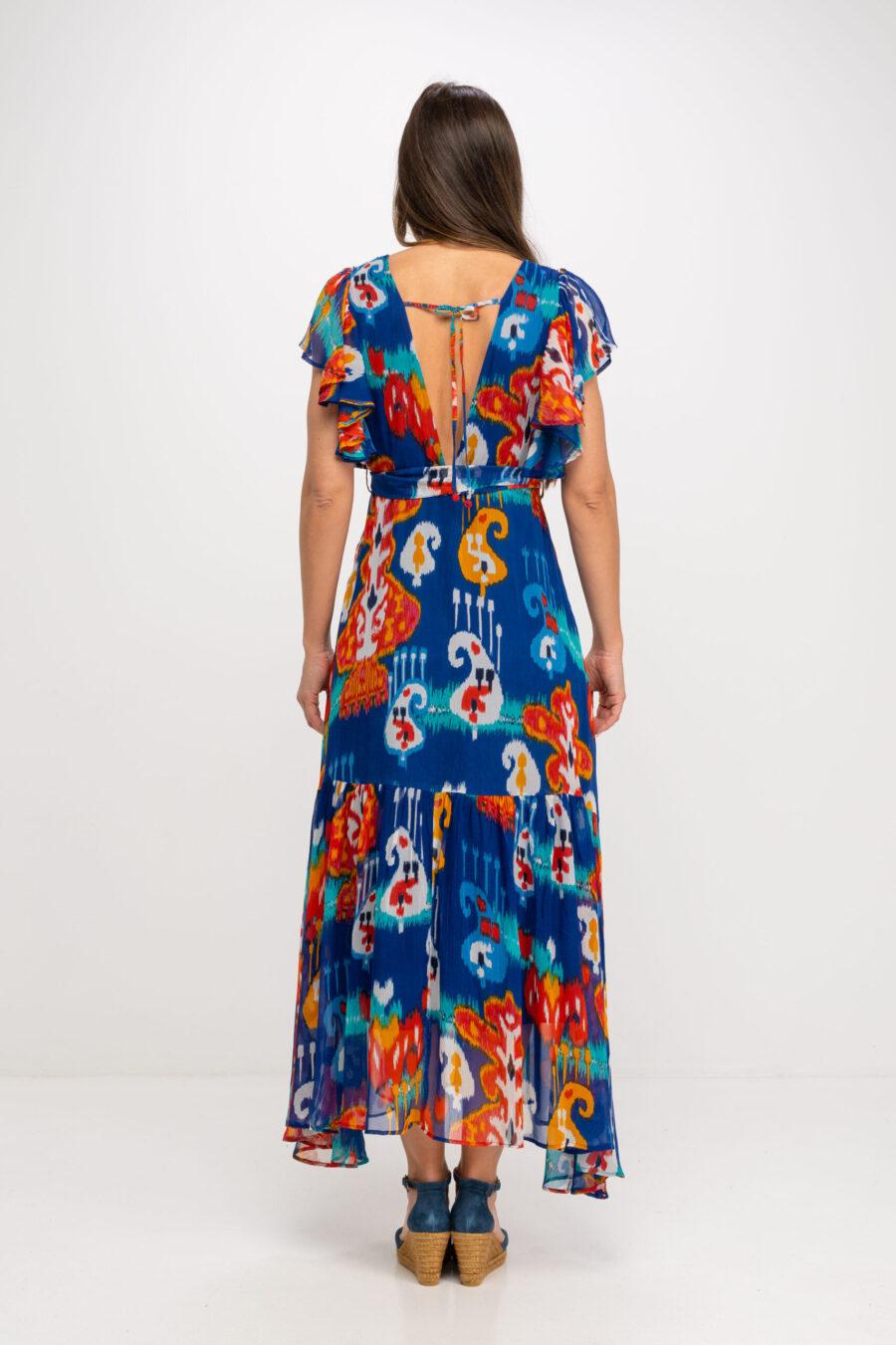 Peace&love By Calao VESTIDO MIDI ESTAMPADO ESPECIAL FLUIDO