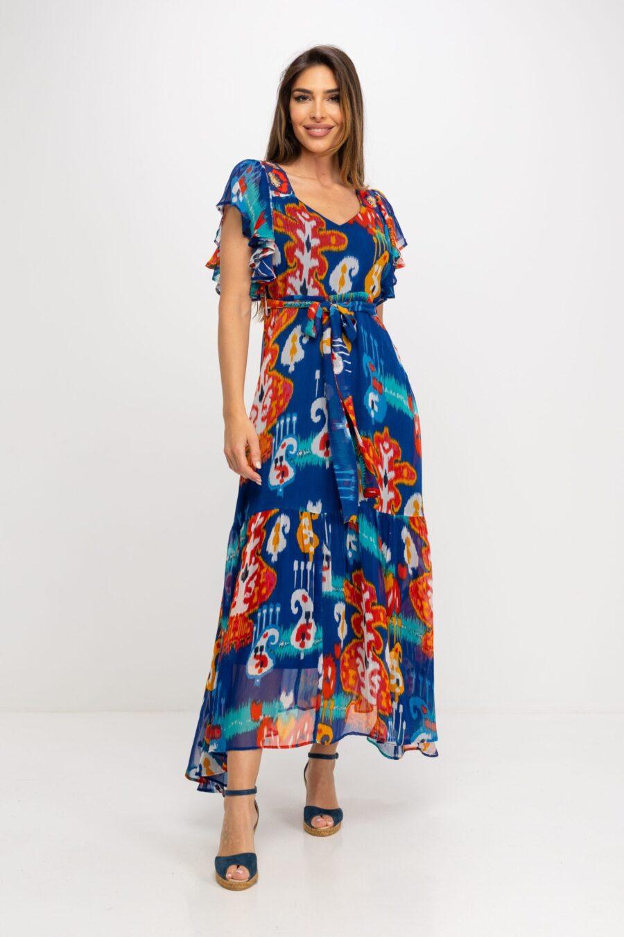 peace&love by calao VESTIDO MIDI ESTAMPADO ESPECIAL FLUIDO