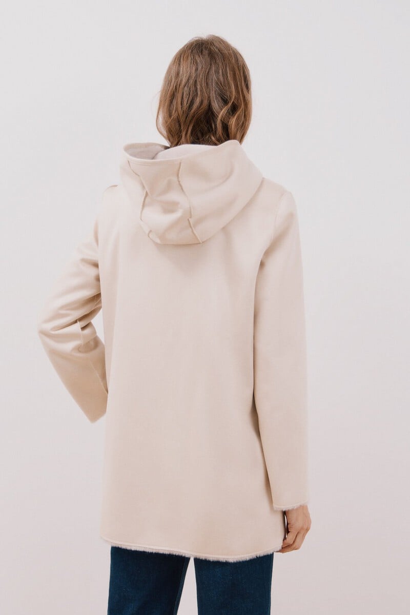 Pedro Del Hierro Abrigo Efecto Doble Faz Reversible