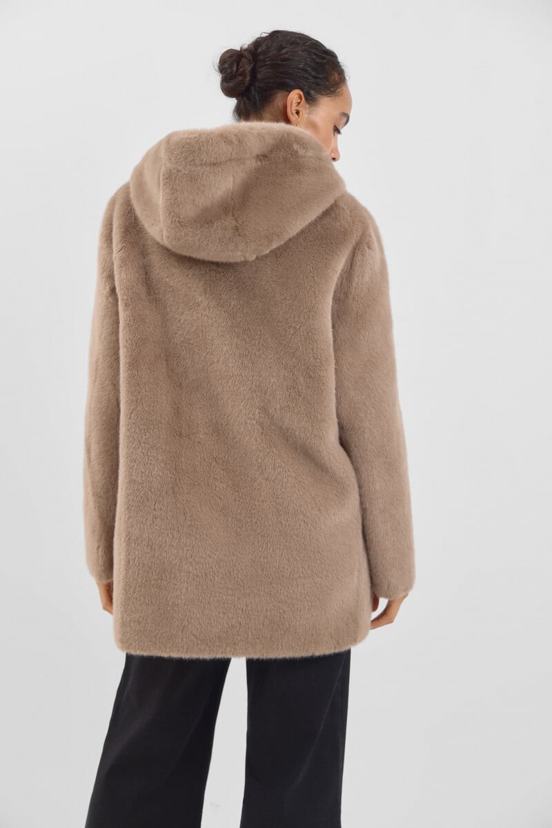 Pedro Del Hierro Abrigo Efecto Doble Faz Reversible