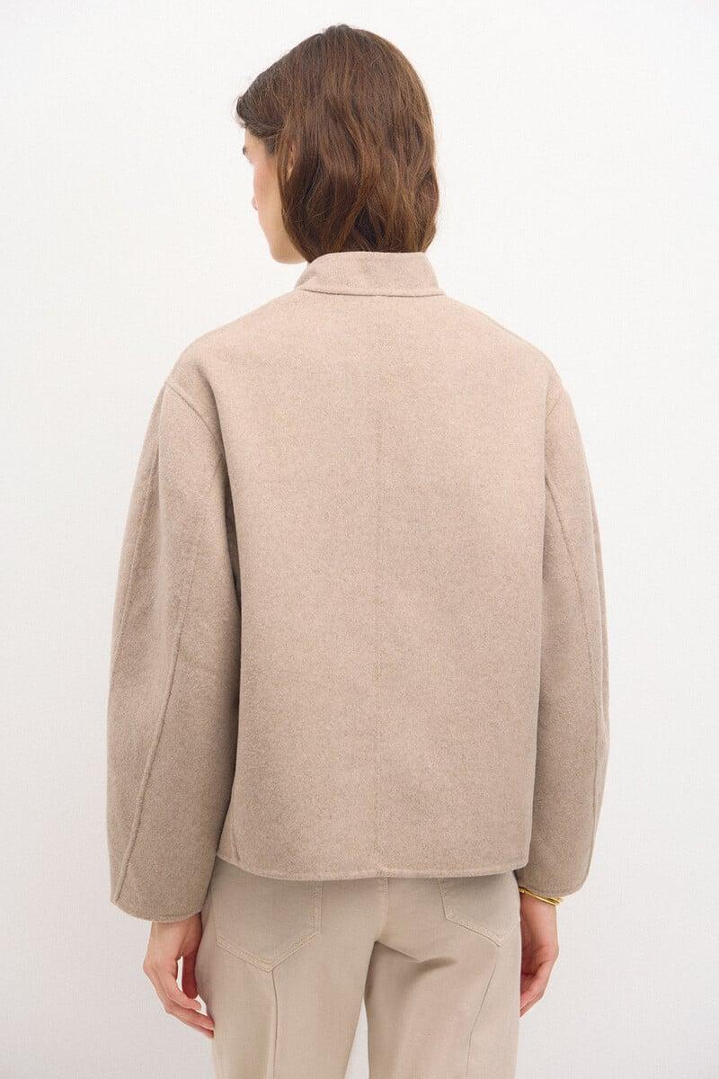 Pedro Del Hierro Amanda. Abrigo Corto De Landa Doble Cara