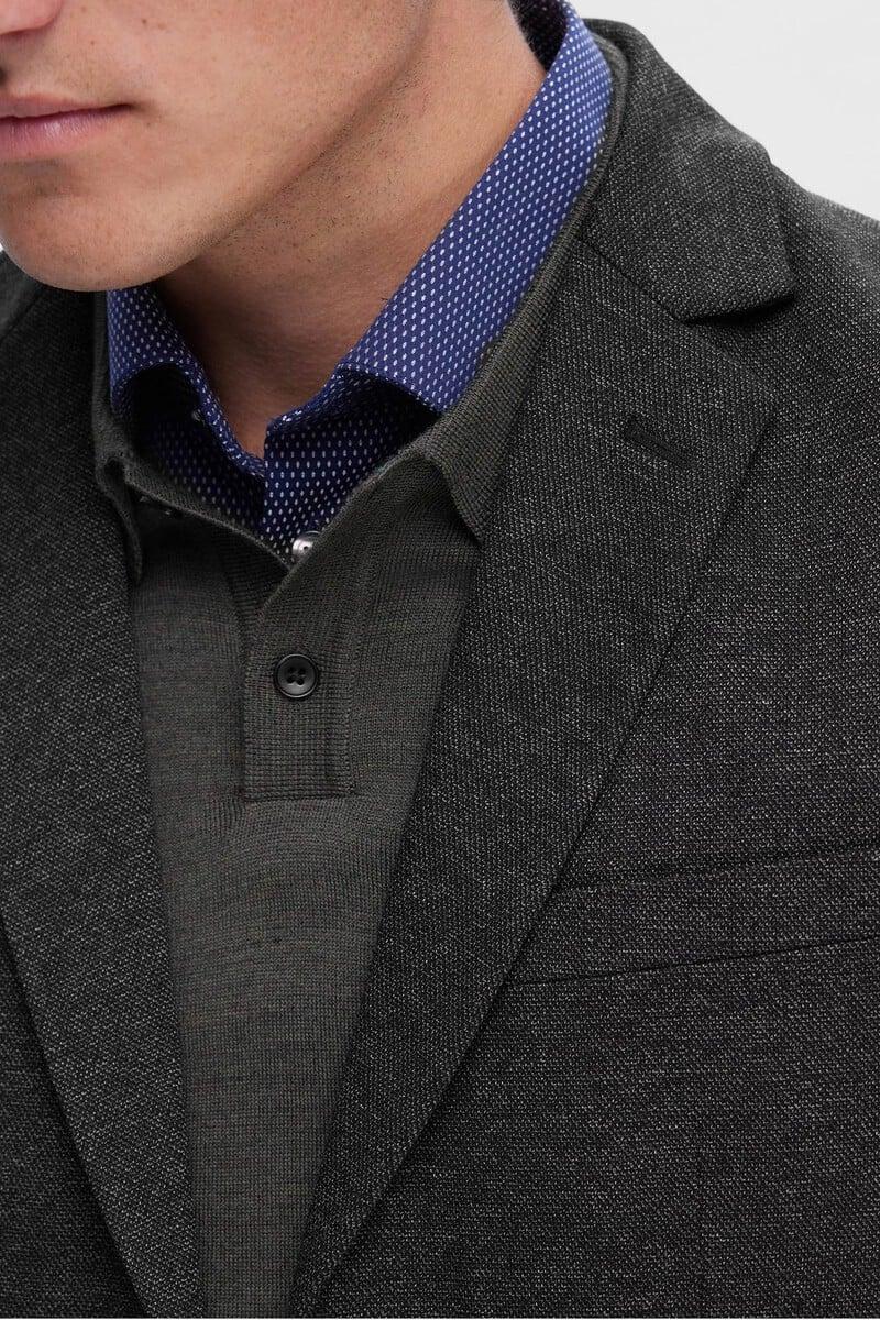 Pedro Del Hierro Americana De Hombre Slim Fit Tejido Estilo Jersey