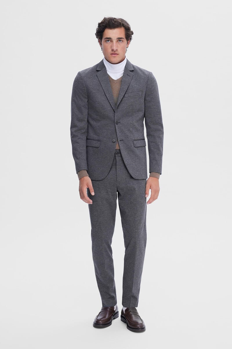 Pedro Del Hierro Americana De Hombre Slim Fit Tejido Estilo Jersey