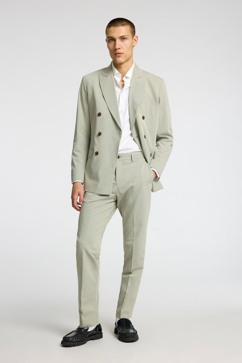 Pedro Del Hierro Americana De Traje Cruzada Slim Fit Con Doble Botonadura