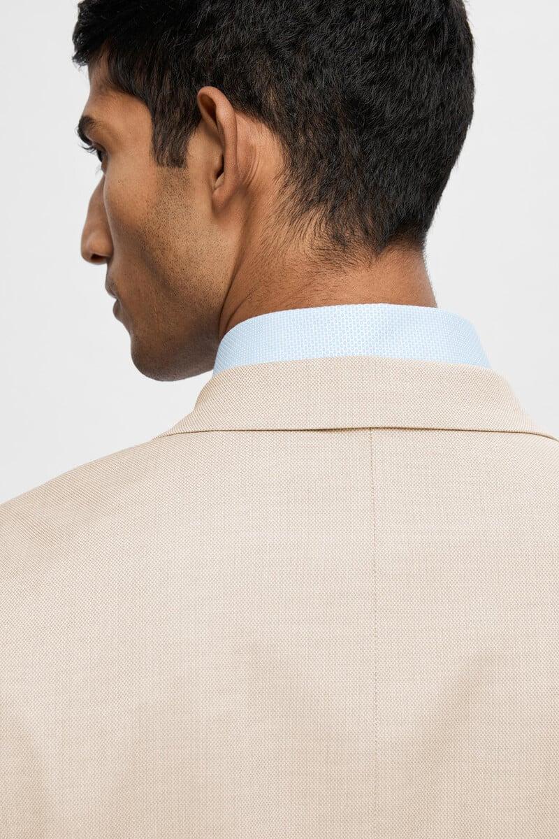 Pedro Del Hierro Americana De Traje Slim Fit Confeccionada Con Materiales Reciclados