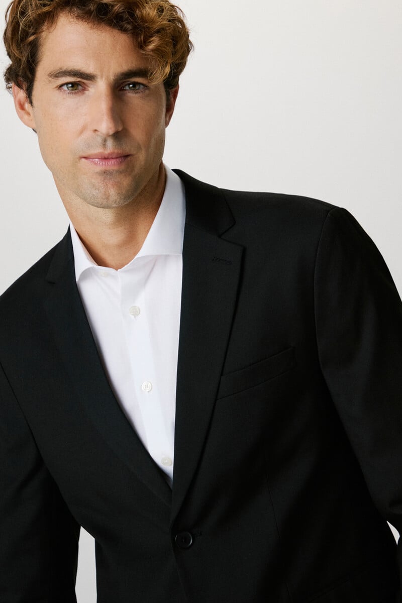 Pedro Del Hierro Americana De Traje Slim Fit Confeccionada Con Materiales Reciclados