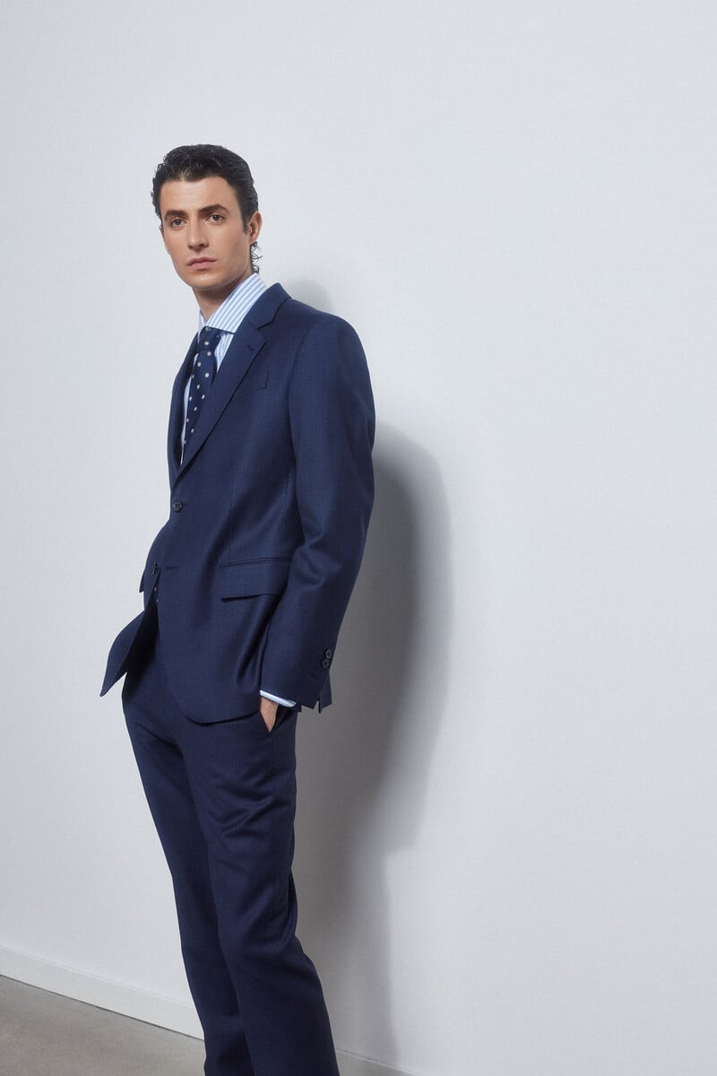 pedro del hierro Americana ojo perdiz bi-stretch slim