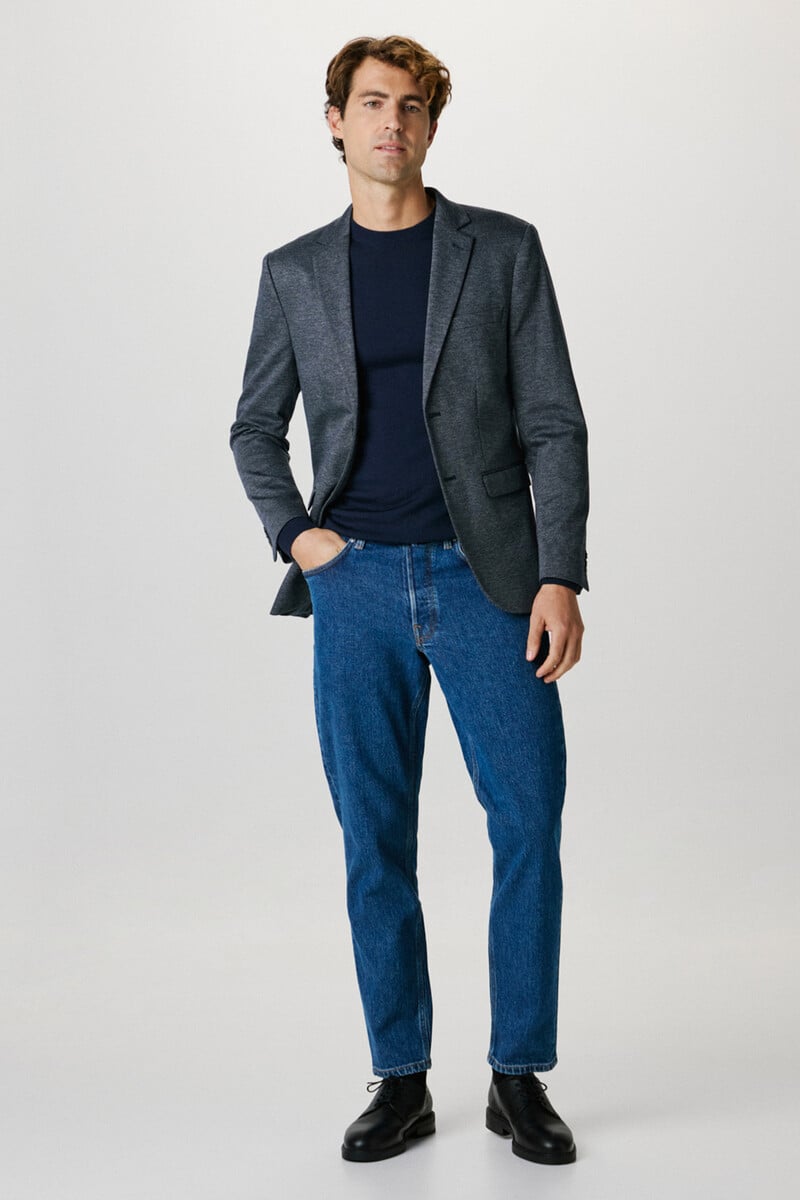 pedro del hierro Americana Slim Fit confeccionada con materiales reciclados