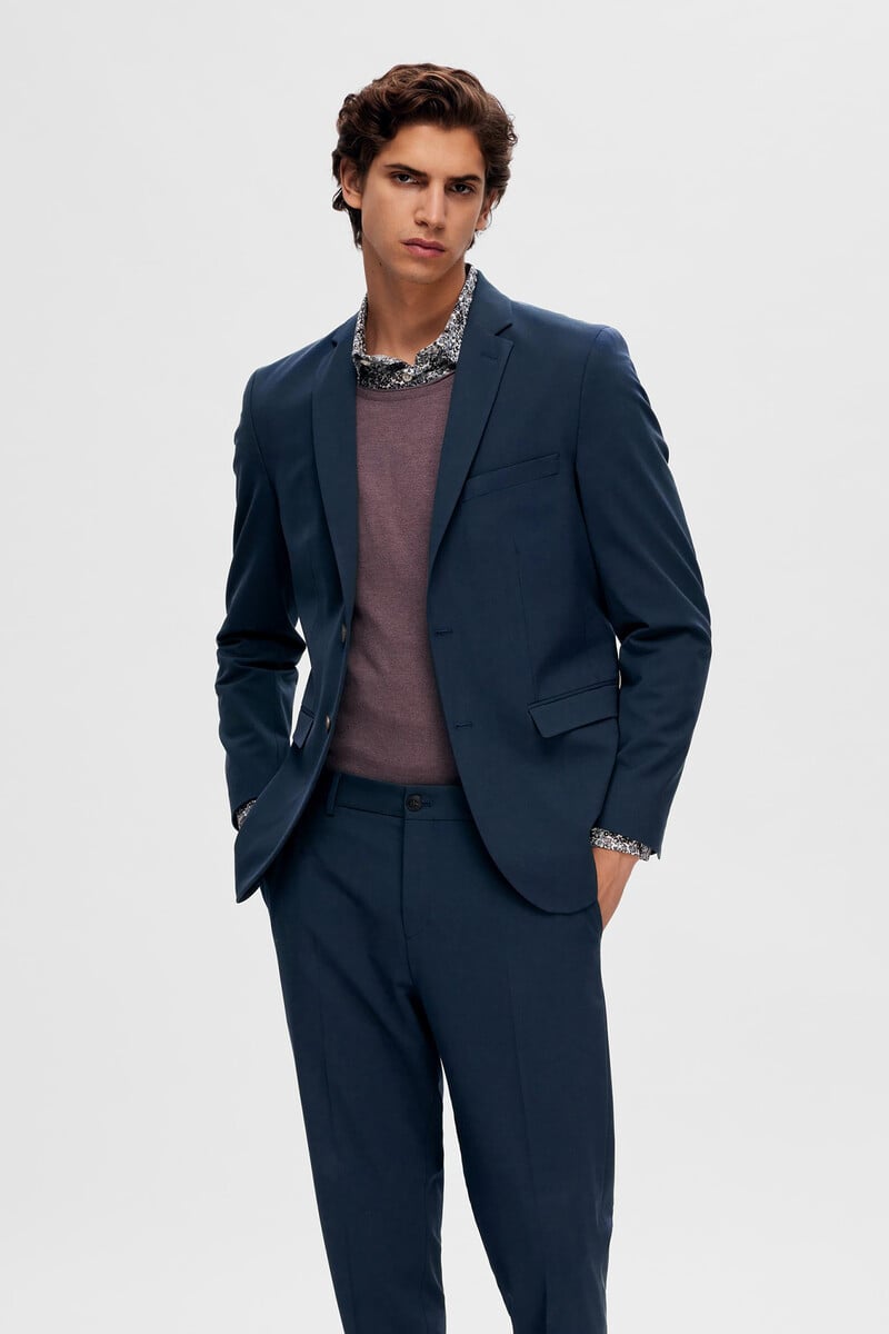 Pedro Del Hierro Americana Slim Fit Estilo Punto Confeccionada Con Lenzing Ecovero