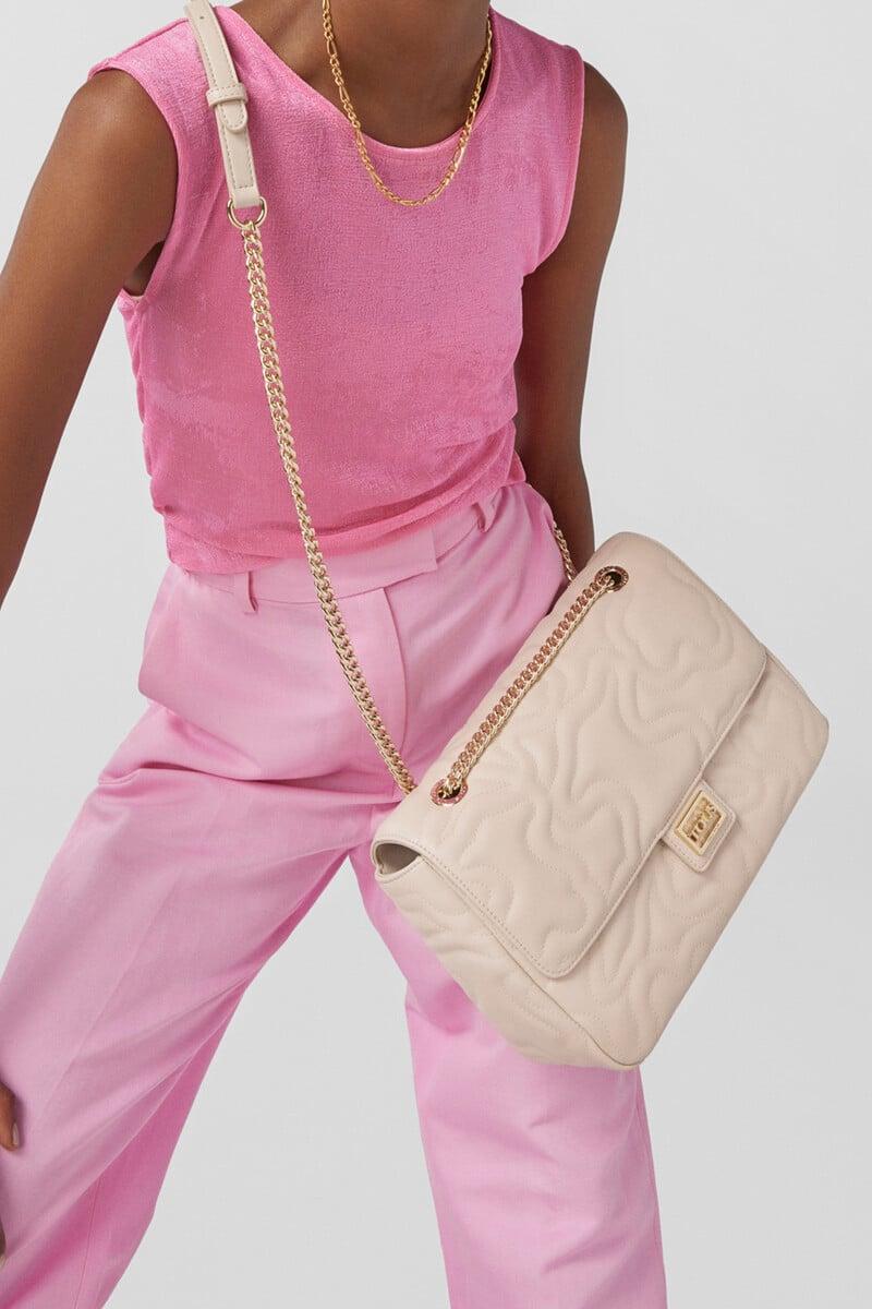 Pedro Del Hierro Bandolera Mediana Beige Kaos Dream