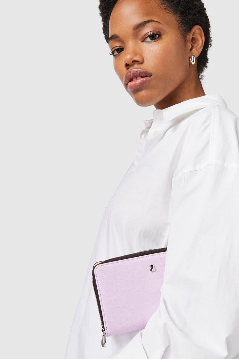 Pedro Del Hierro Billetera Malva New Dubai Saffiano