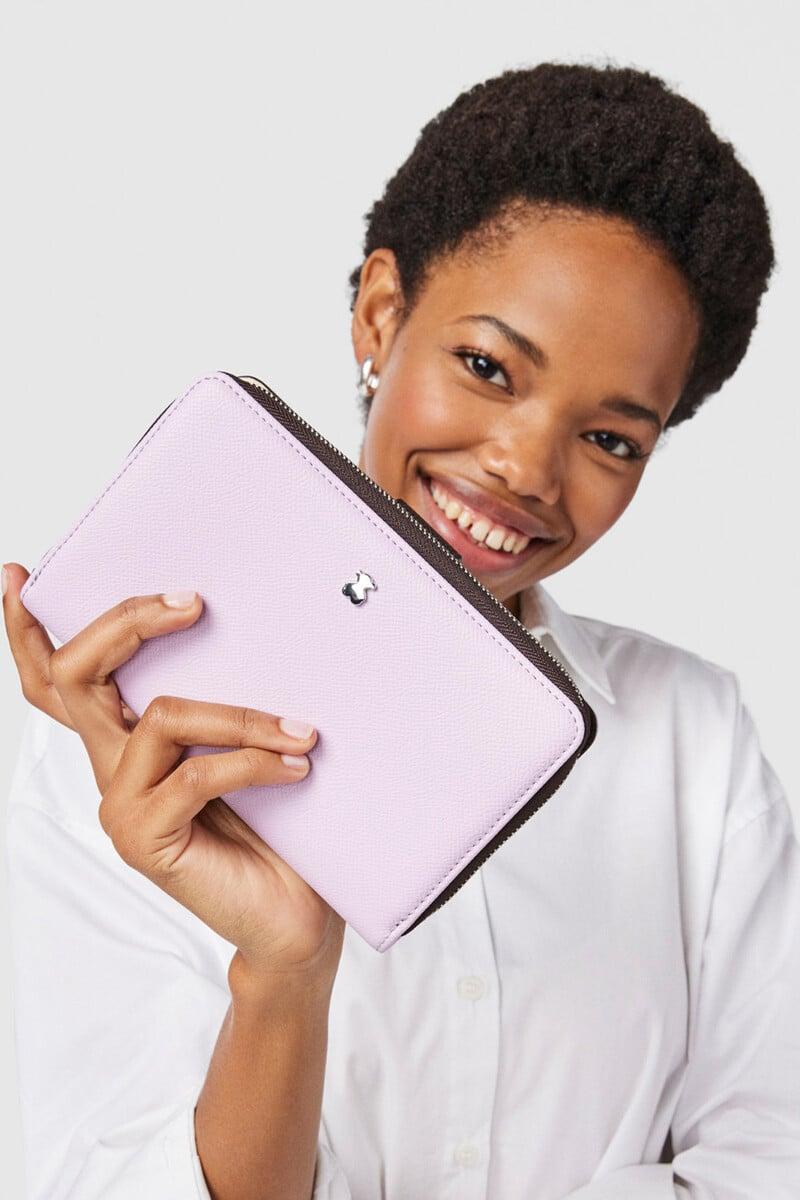 Pedro Del Hierro Billetera Malva New Dubai Saffiano