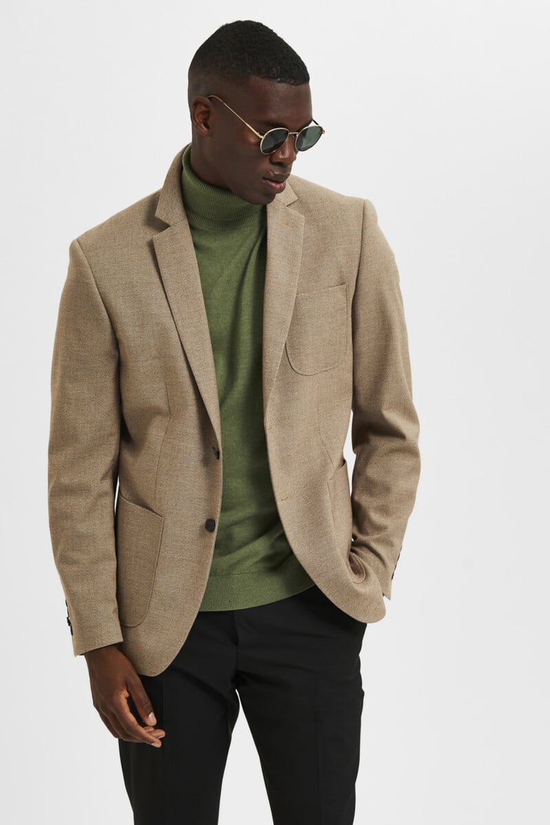 Pedro Del Hierro Blazer Slim Fit Elaborada Con Materiales Reciclados