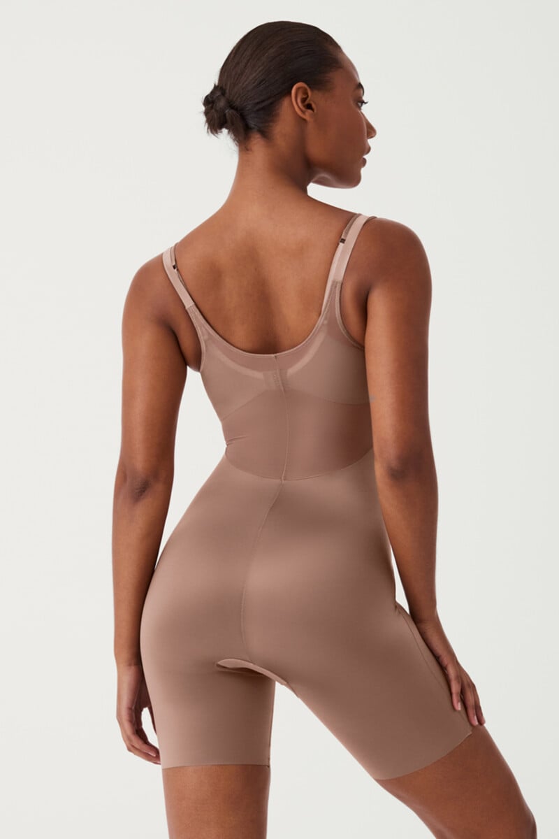 Pedro Del Hierro Body Pantalón Por Debajo Del Pecho Tul Y Satén Shaping Satin