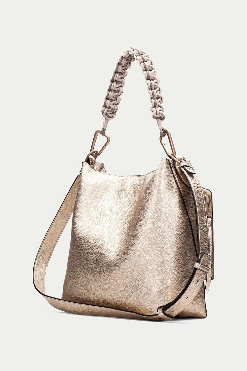 Pedro Del Hierro Bolso De Hombro Asa Trenzada Artesanal