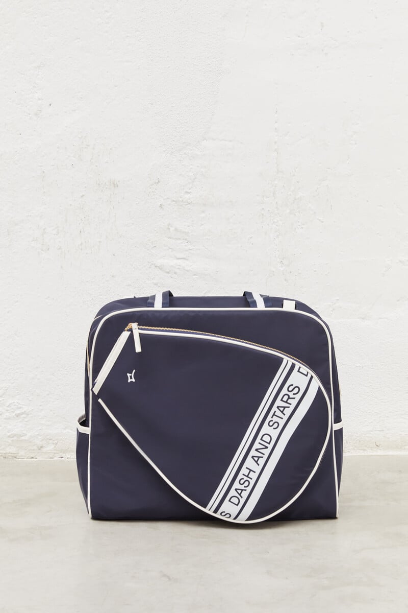 Pedro Del Hierro Bolso Pádel Efecto Piel Azul Marino