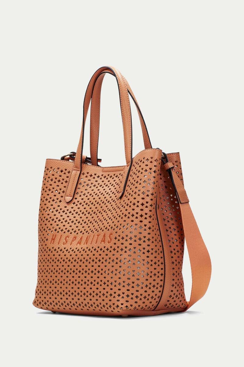 Pedro Del Hierro Bolso Shopper Doble Asa Y Troquelado