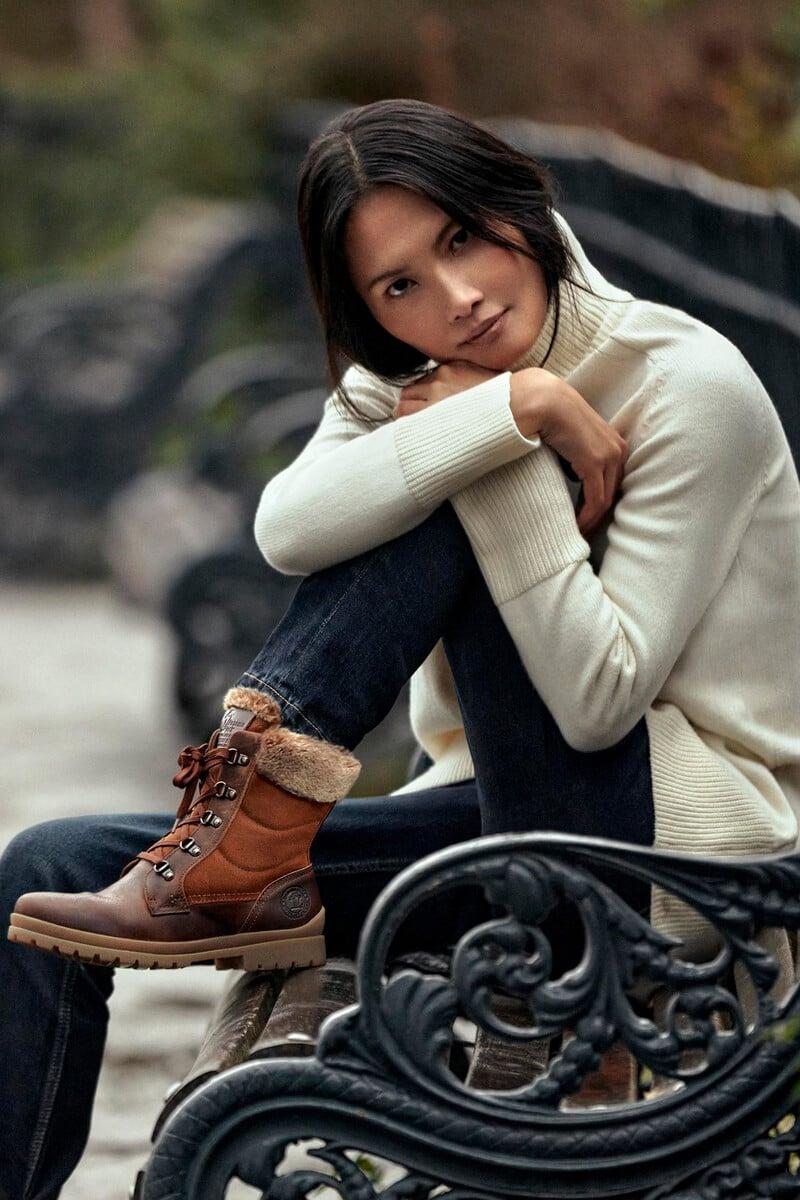 Pedro Del Hierro Botas De Piel Con Forro Interior De Pelo Caliente