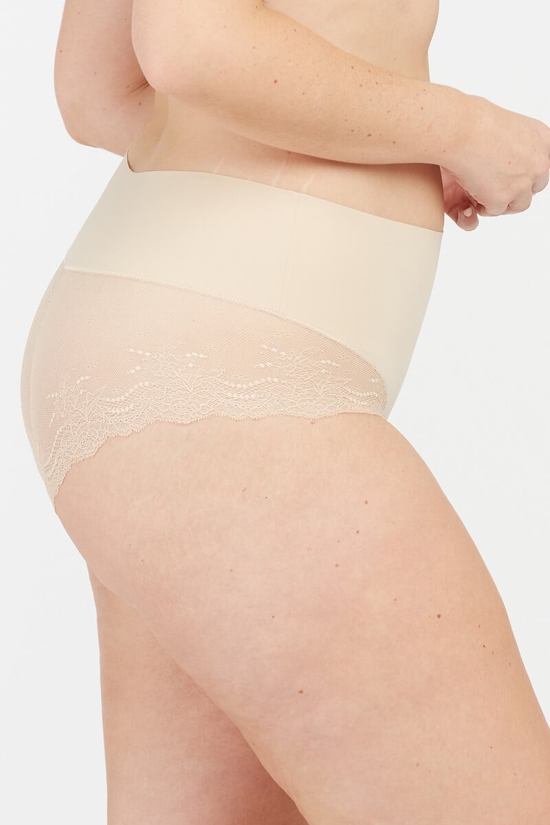 Pedro Del Hierro Braguita Moldeadora Invisible Encaje Nude Spanx