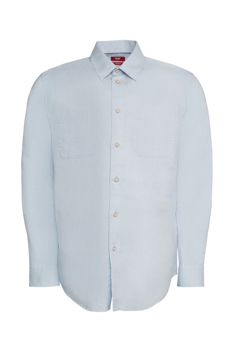 Pedro Del Hierro Camisa Básica Regular Fit Con Lino