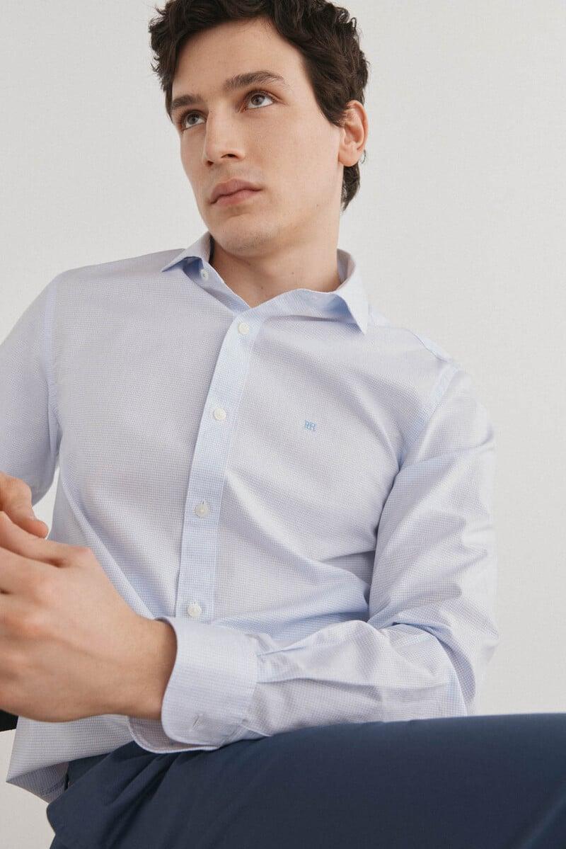 Pedro Del Hierro Camisa Cuadros Fácil Plancha + Anti Olor Slim Fit