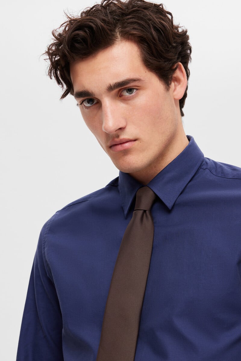 Pedro Del Hierro Camisa De Algodón Orgánico Slim Fit