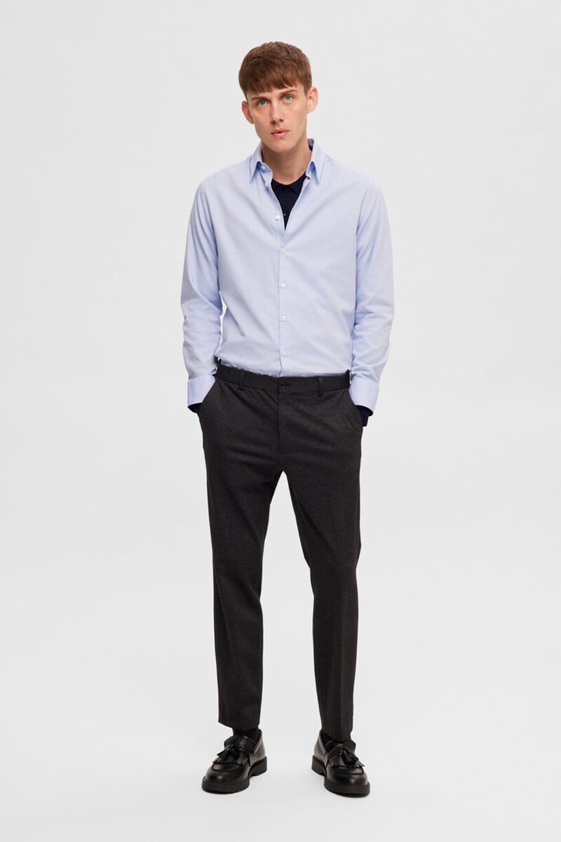 Pedro Del Hierro Camisa De Algodón Orgánico Slim Fit