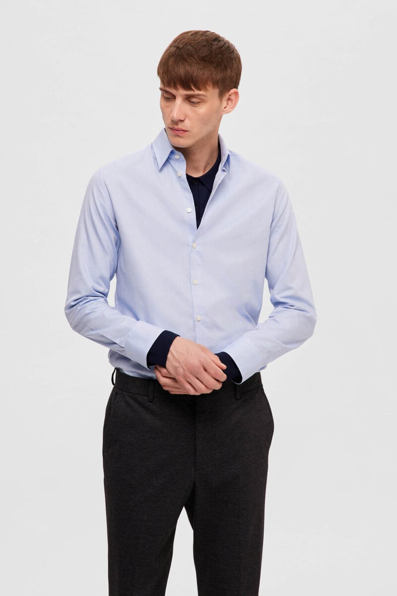 pedro del hierro Camisa de algodón orgánico Slim Fit