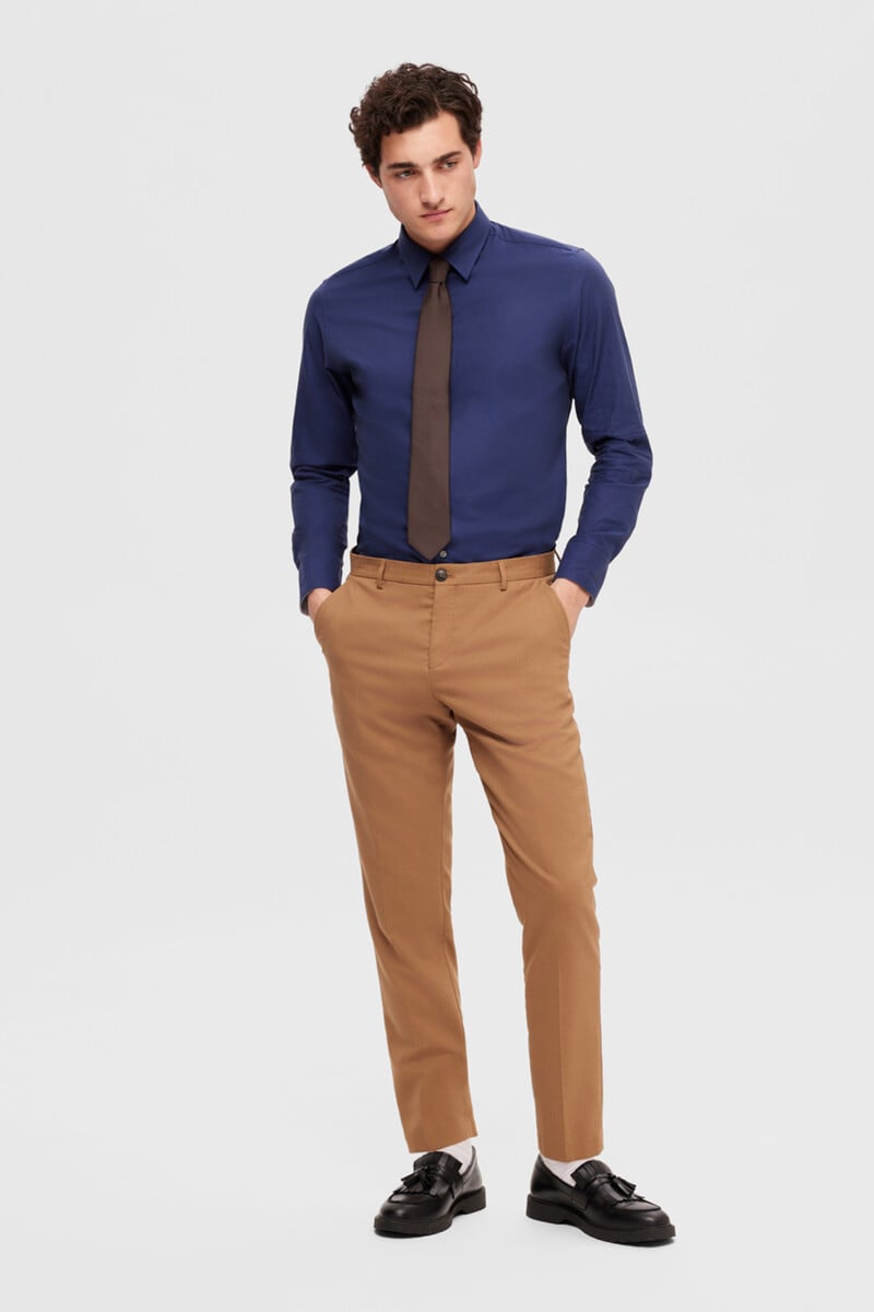 pedro del hierro Camisa de algodón orgánico Slim Fit