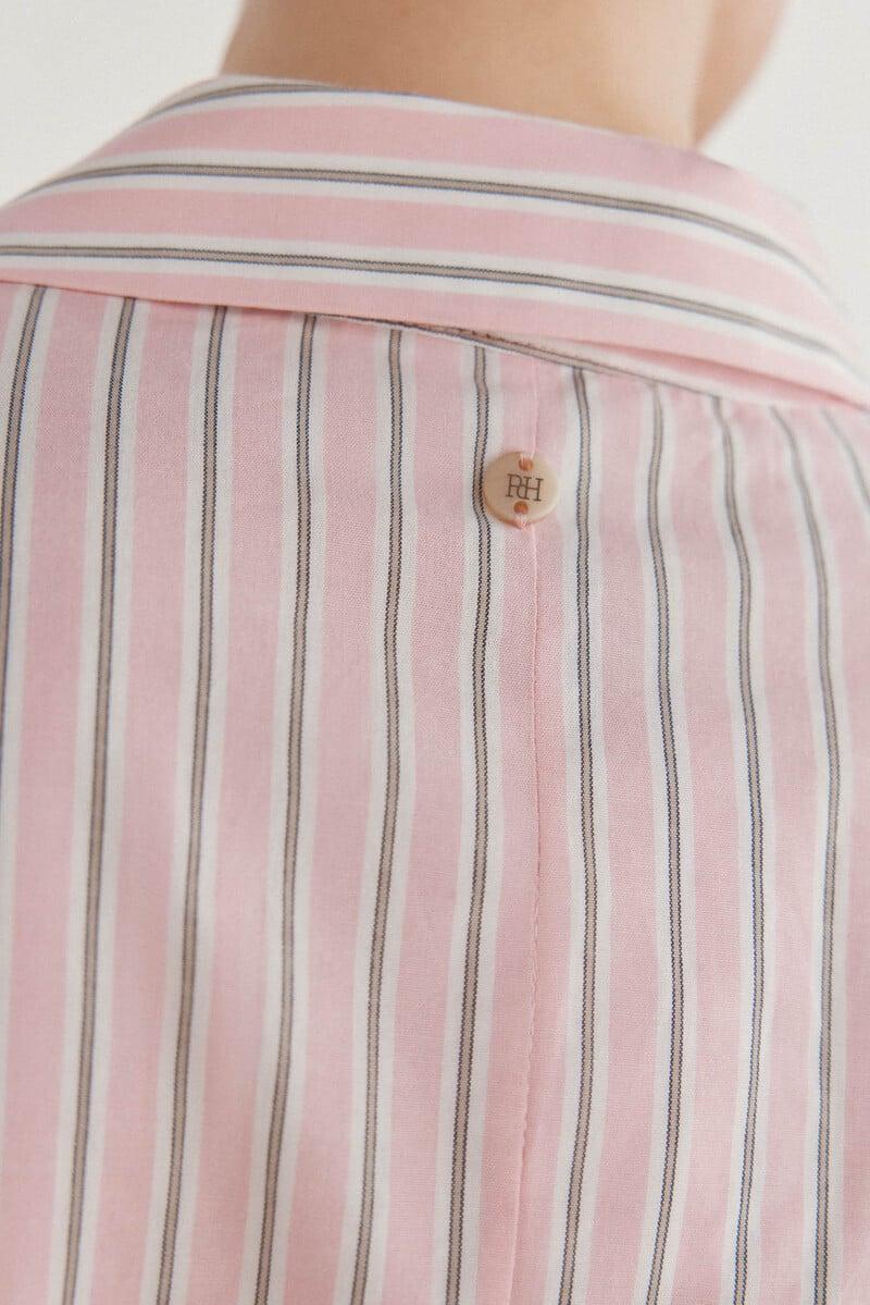 Pedro Del Hierro Camisa De Cuello Solapa Con Escote Pico